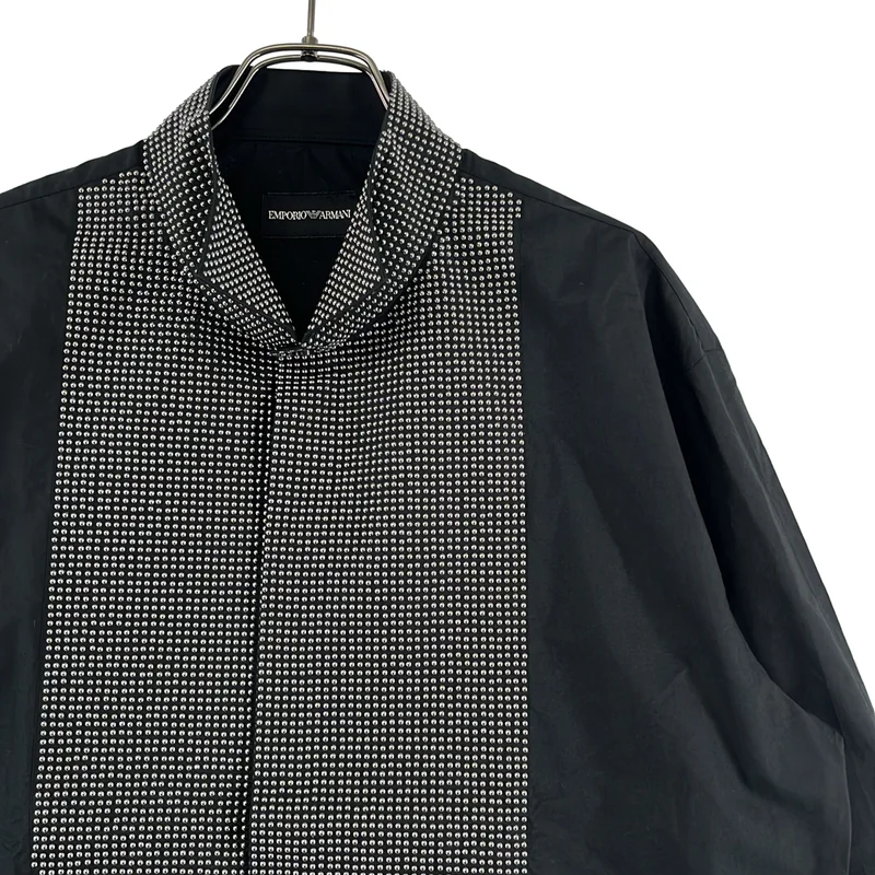 EMPORIO ARMANI / エンポリオアルマーニ | スタッズ ドレスシャツ | 1 | メンズ