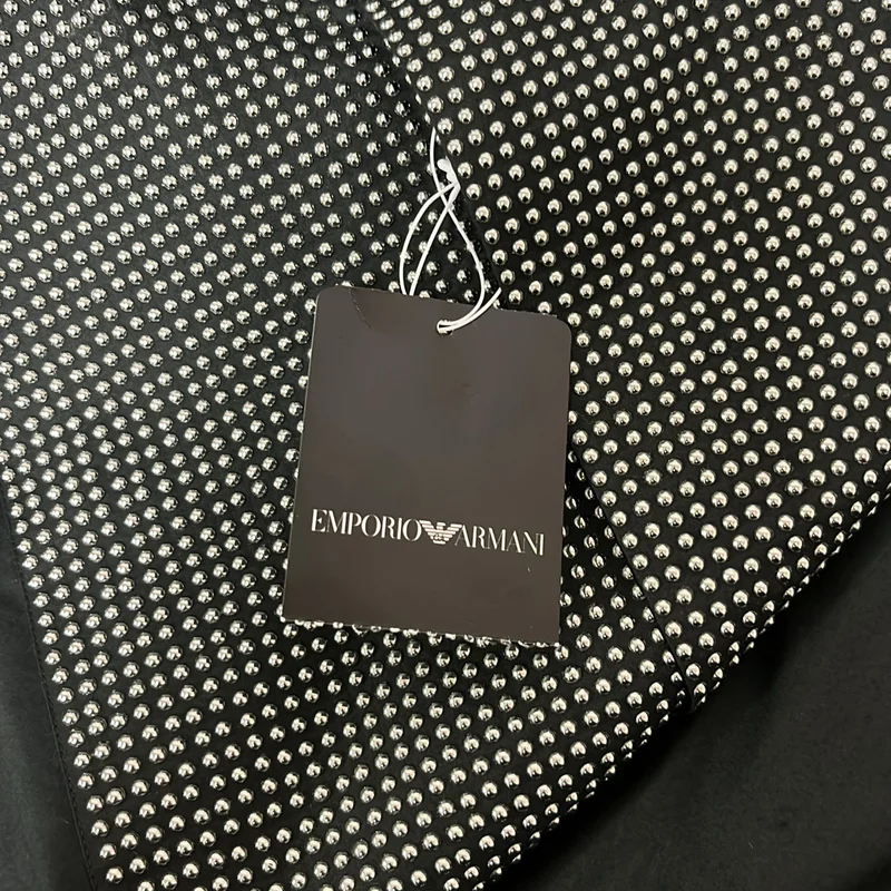 EMPORIO ARMANI / エンポリオアルマーニ | スタッズ ドレスシャツ | 1 | メンズ