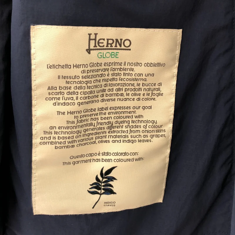 HERNO / ヘルノ | globe ナイロンコート | 46 | メンズ
