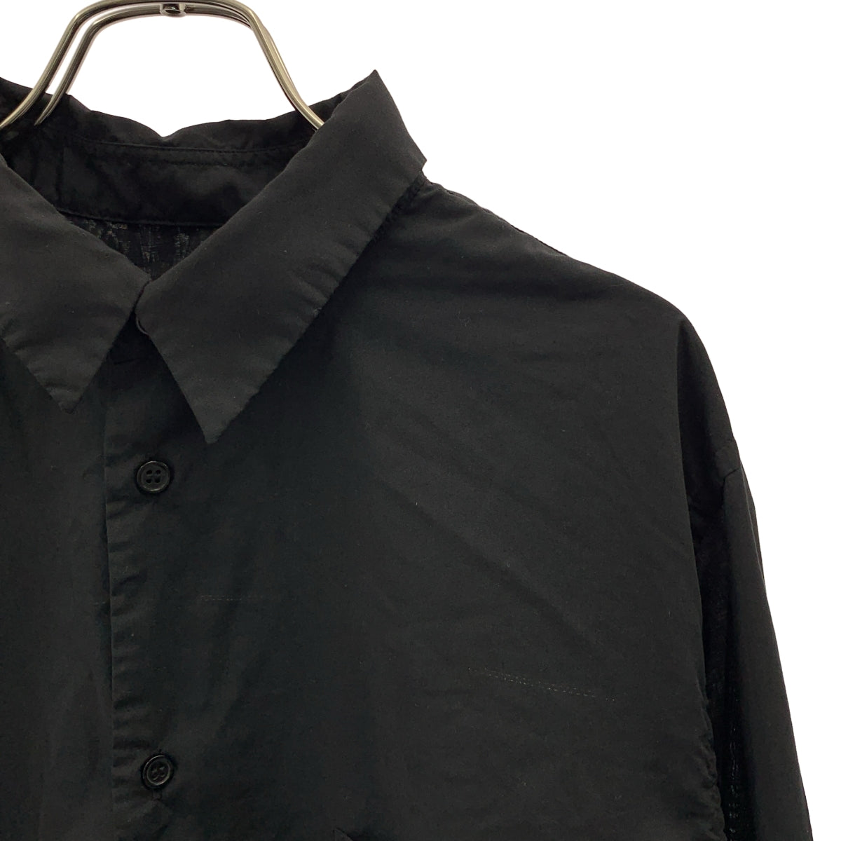 BLACK COMME des GARCONS 19AW ベルテッドシャツ L BLACK COMME des GARCONS / ブラックコムデギャルソン | 2019AW