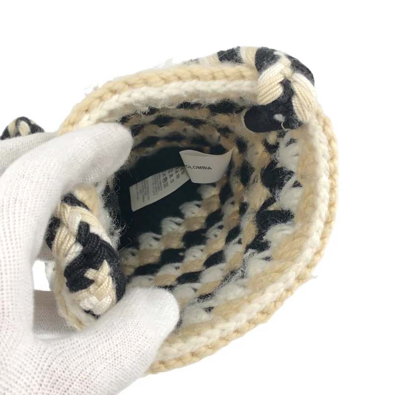 MARNI / マルニ | 2023SS | チェスボード ニット ショルダーバッグ |