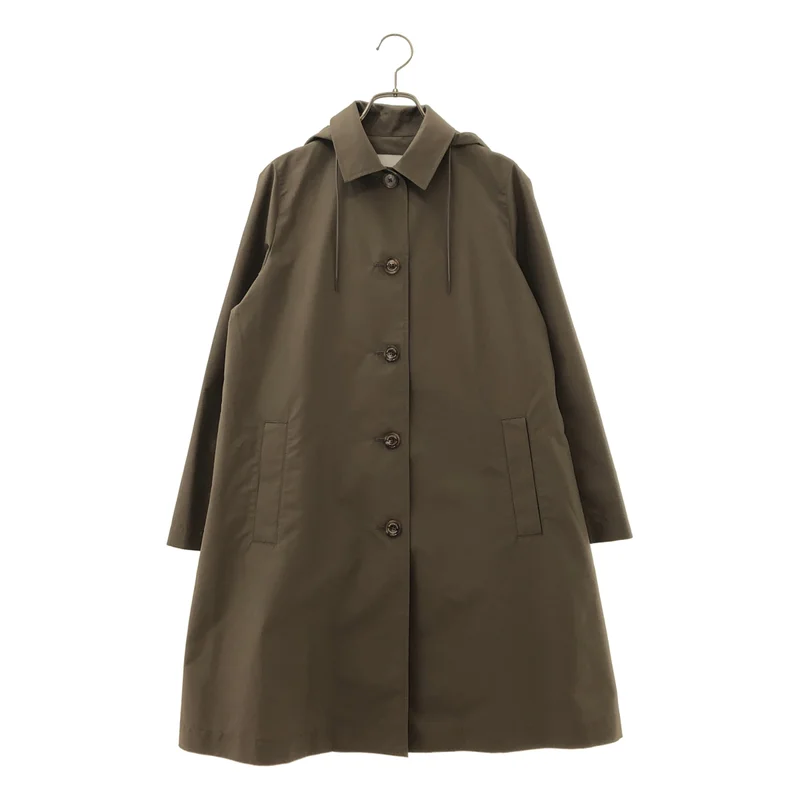 美品 マッキントッシュフィロソフィー フーデッド ステンカラーコート 2WAY MACKINTOSH PHILOSOPHY / マッキントッシュフィロソフィー | コットン