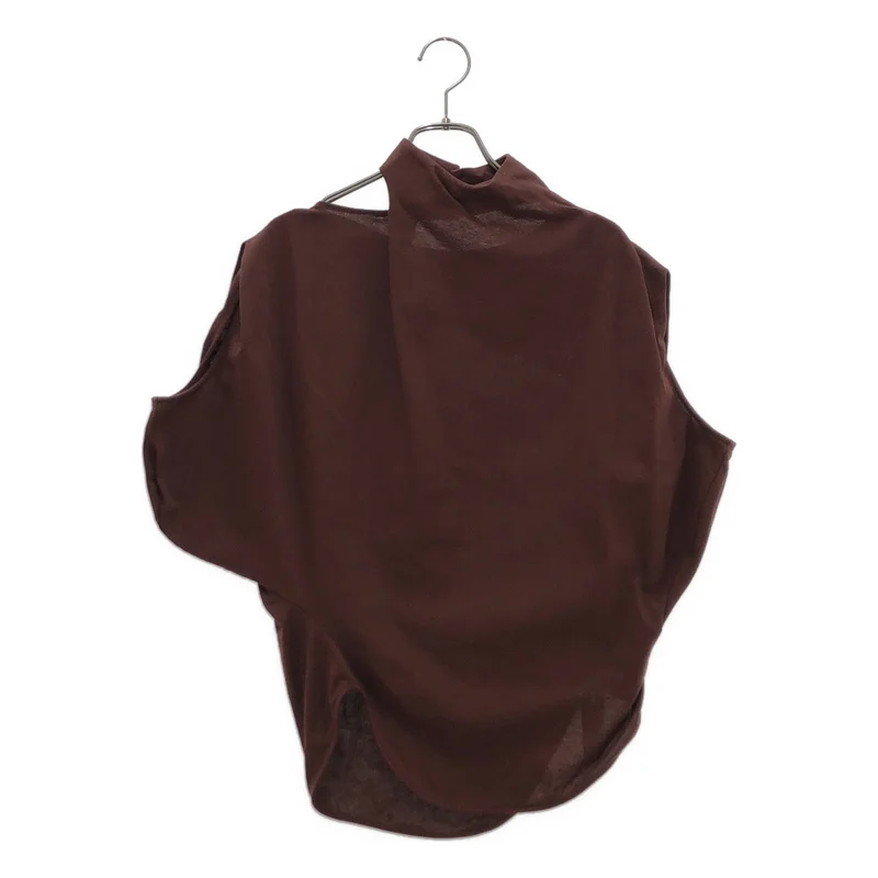 Mame Kurogouchi / マメクロゴウチ | 2025AW | Cotton Jersey Asymmetry Topトップス MM25FW-JS002 | 1 | レディース