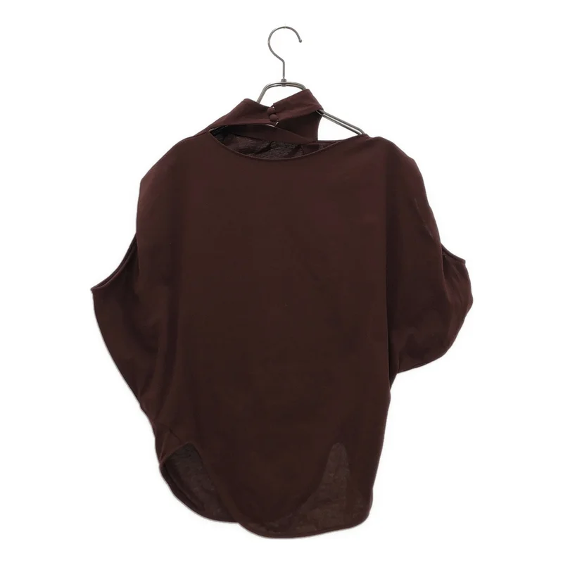 Mame Kurogouchi / マメクロゴウチ | 2025AW | Cotton Jersey Asymmetry Topトップス MM25FW-JS002 | 1 | レディース