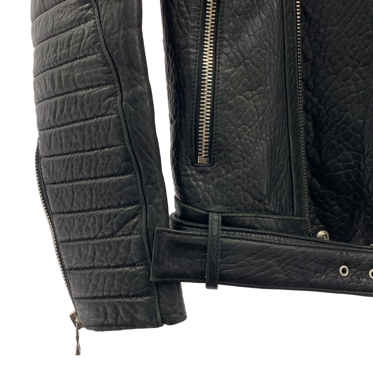 BALMAIN / バルマン | 2013AW | ラムスキン バイカー レザー