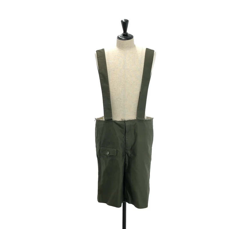 COMME des GARCONS HOMME PLUS / コムデギャルソンオムプリュス | 2015SS | 金ボタン カットオフ ストラップ ショートパンツ ショーツ | M | メンズ