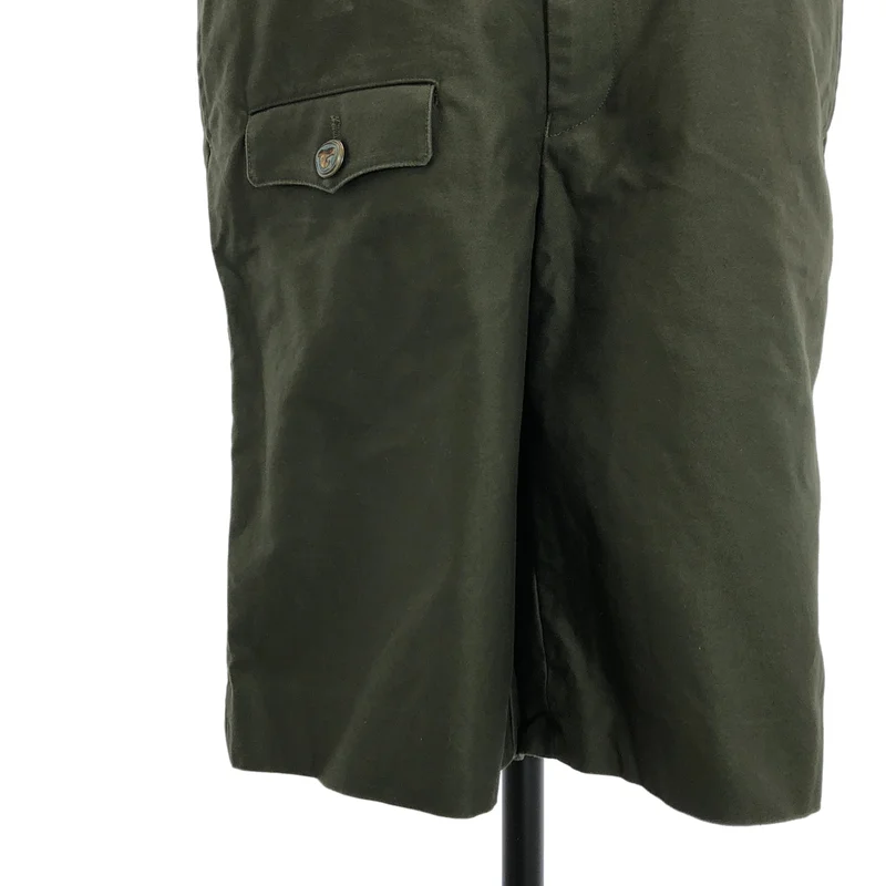 COMME des GARCONS HOMME PLUS / コムデギャルソンオムプリュス | 2015SS | 金ボタン カットオフ ストラップ ショートパンツ ショーツ | M | メンズ