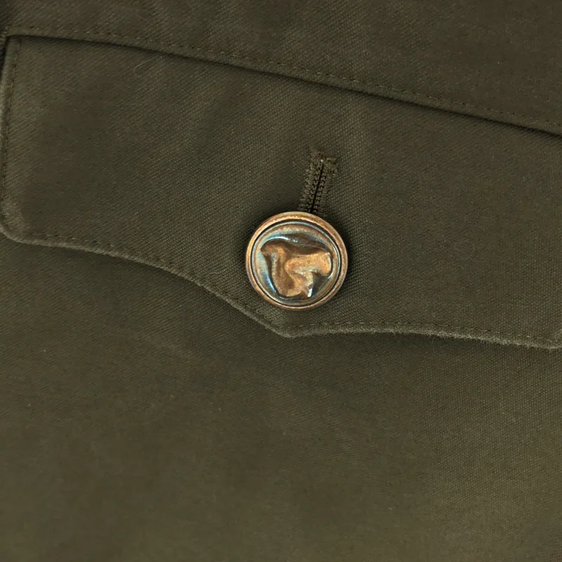 COMME des GARCONS HOMME PLUS / コムデギャルソンオムプリュス | 2015SS | 金ボタン カットオフ ストラップ ショートパンツ ショーツ | M | メンズ