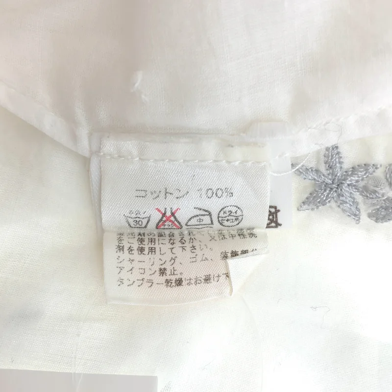 ANYA HINDMARCH / アニヤハインドマーチ | コットン 刺しゅう プルオーバーブラウス | M/L | レディース