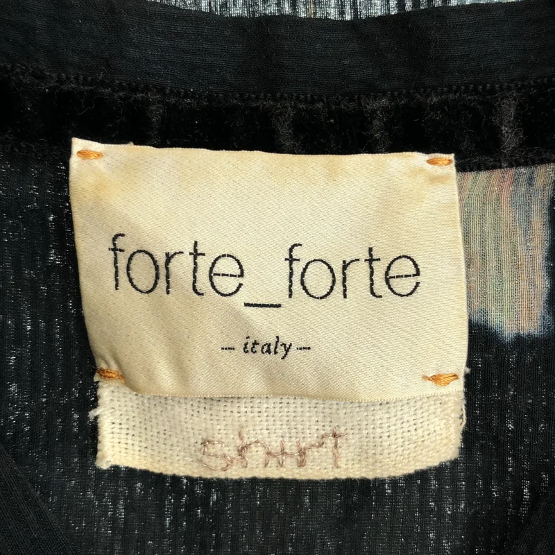 forte_forte / フォルテフォルテ | スキッパー シャツ_長袖 04/2020 | 0 | レディース