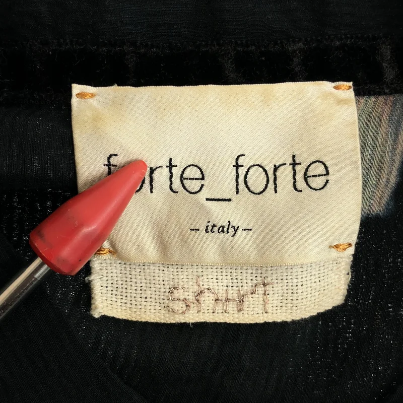forte_forte / フォルテフォルテ | スキッパー シャツ_長袖 04/2020 | 0 | レディース