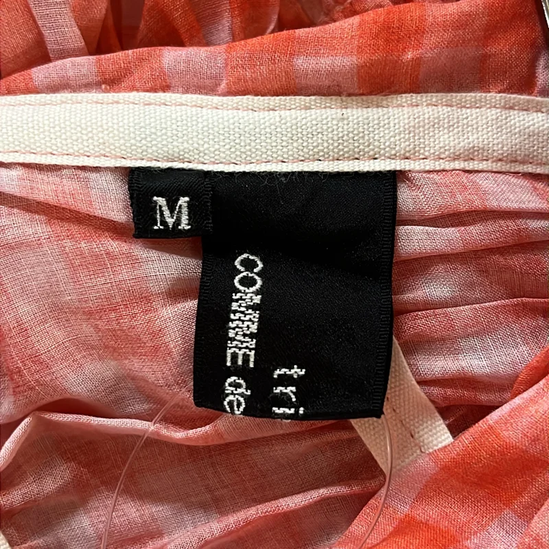tricot COMME des GARCONS / トリココムデギャルソン | 2018SS | チェック ティアード 半袖ブラウス | M | レディース