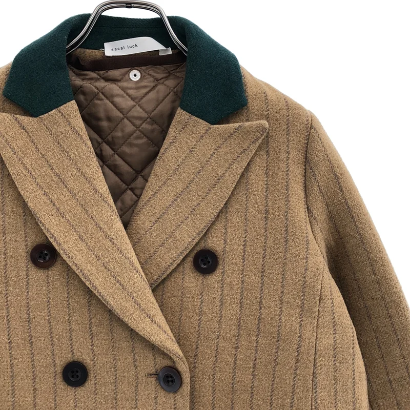 sacai luck / サカイラック | ライナー付き チェスターコート 14AWLU808 | 1 | レディース