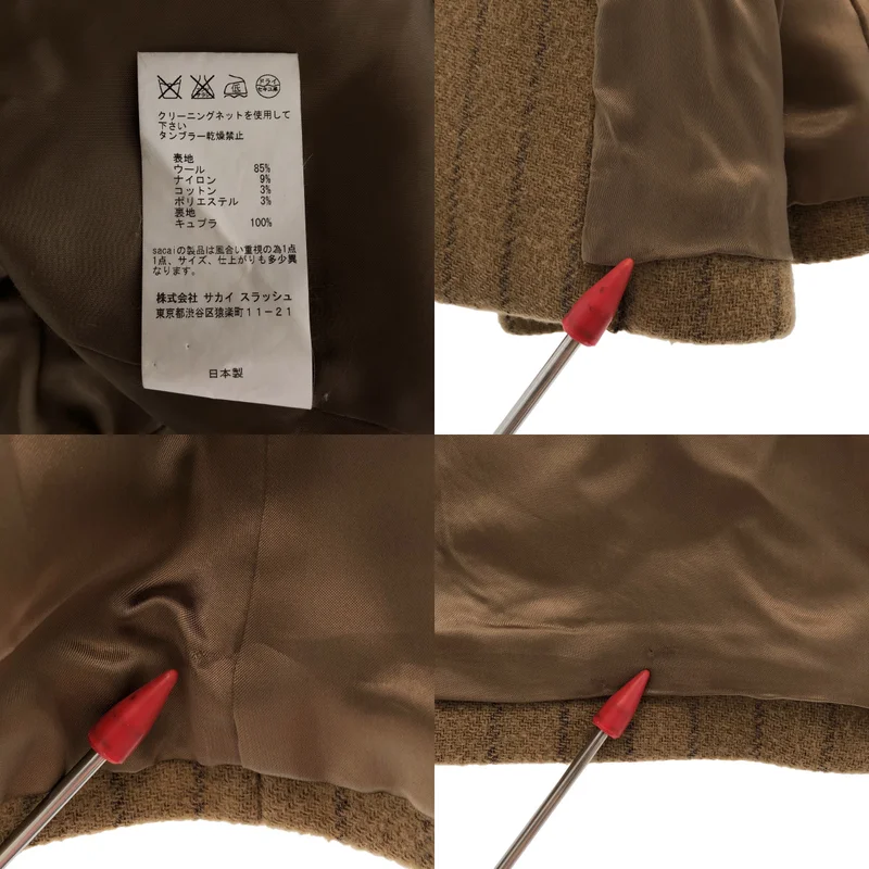sacai luck / サカイラック | ライナー付き チェスターコート 14AWLU808 | 1 | レディース