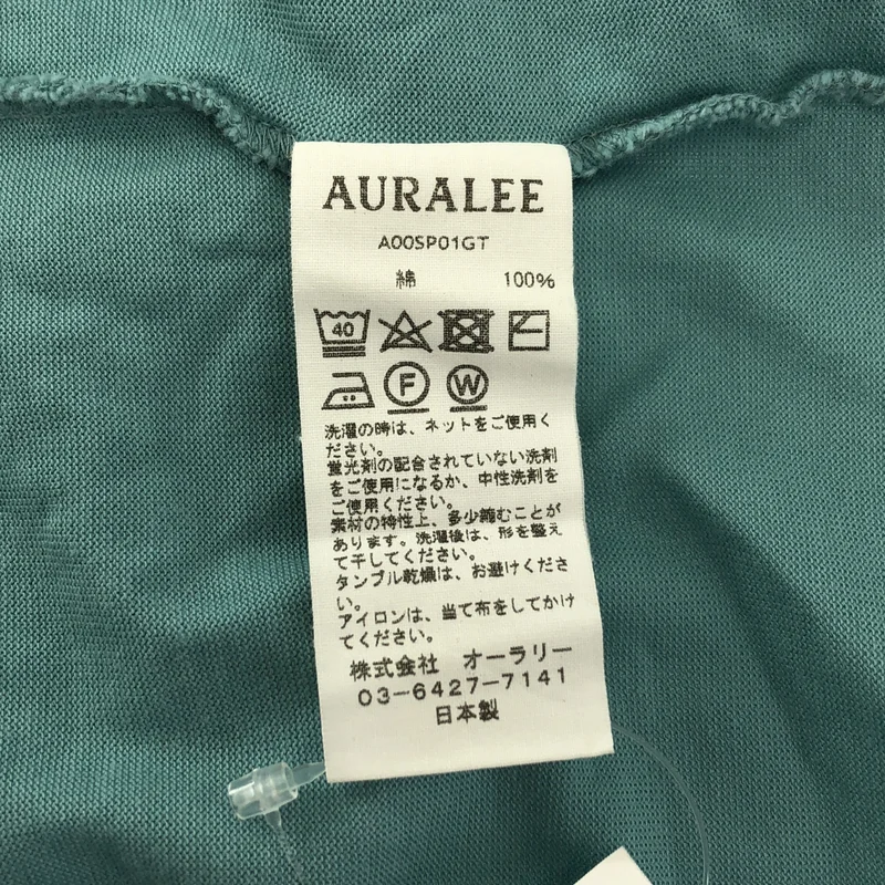 AURALEE / オーラリー | LUSTER PLAITING L/S TEE Tシャツ | 5 | メンズ
