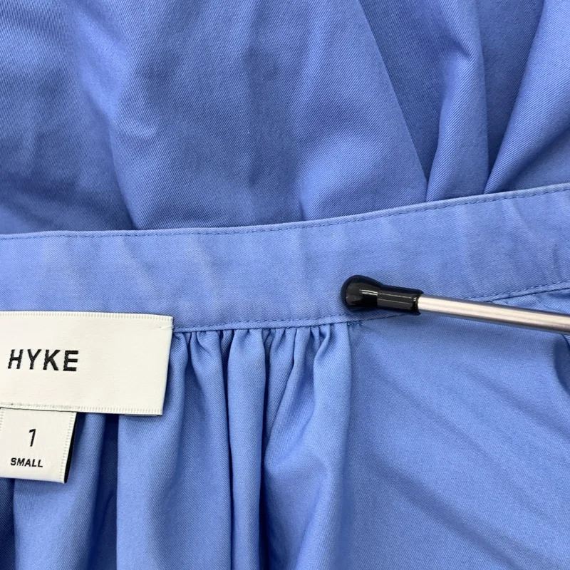 HYKE / ハイク | 2022SS | T/C GATHERED DRESS / コットン混 ギャザードレス | 1 | レディース