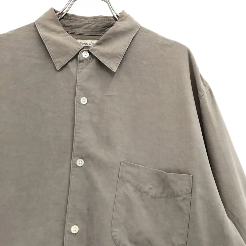 steven alan / スティーブンアラン | スラブレギュラーカラーシャツ | M | メンズ