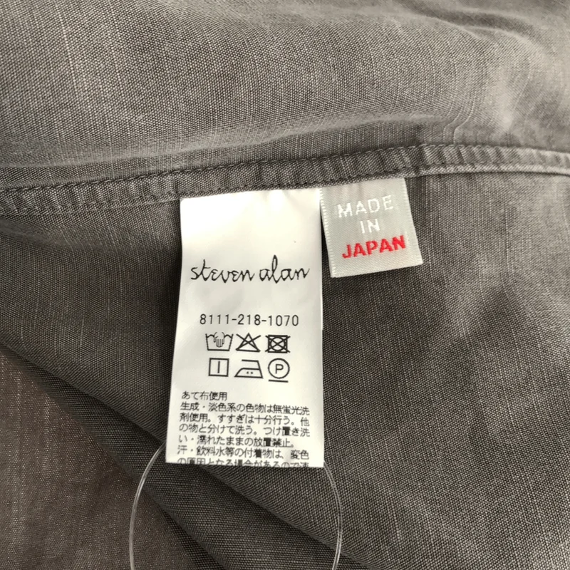 steven alan / スティーブンアラン | スラブレギュラーカラーシャツ | M | メンズ