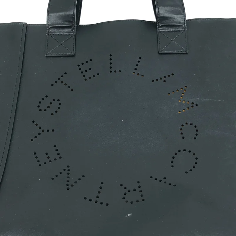 STELLA McCARTNEY / ステラマッカートニー | レザー パンチング トートバッグ |
