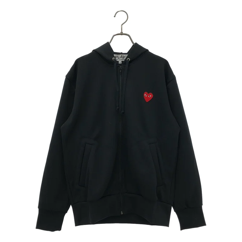 PLAY COMME des GARCONS / プレイコムデギャルソン | ハートパッチ ジップパーカー | M | メンズ