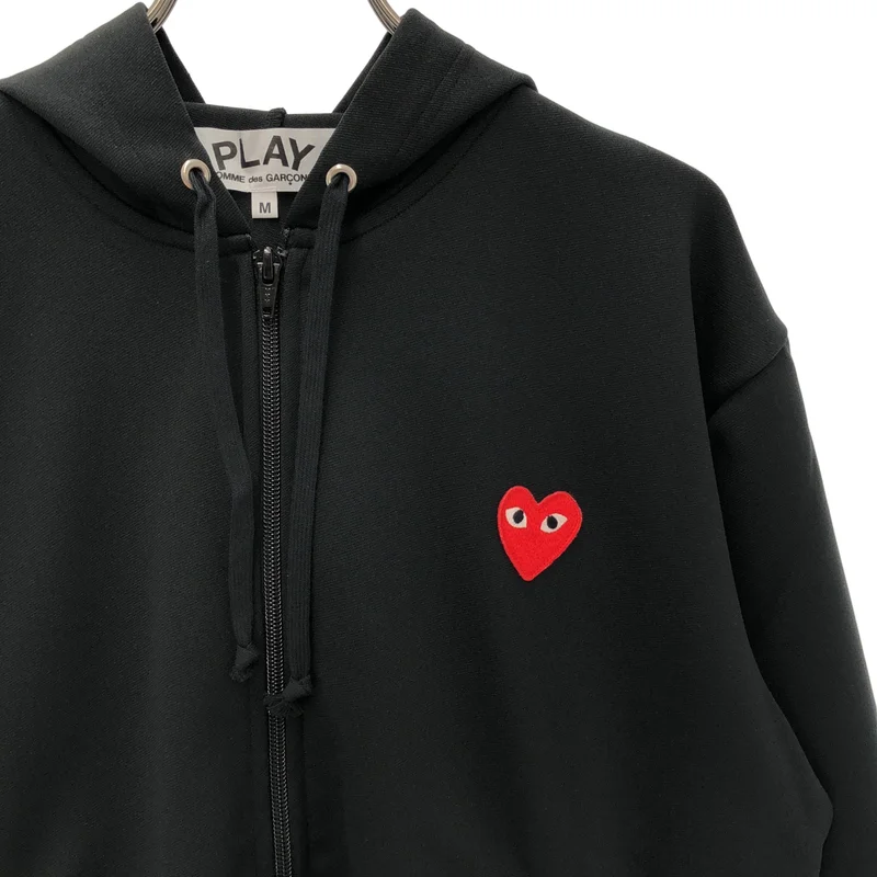 PLAY COMME des GARCONS / プレイコムデギャルソン | ハートパッチ ジップパーカー | M | メンズ