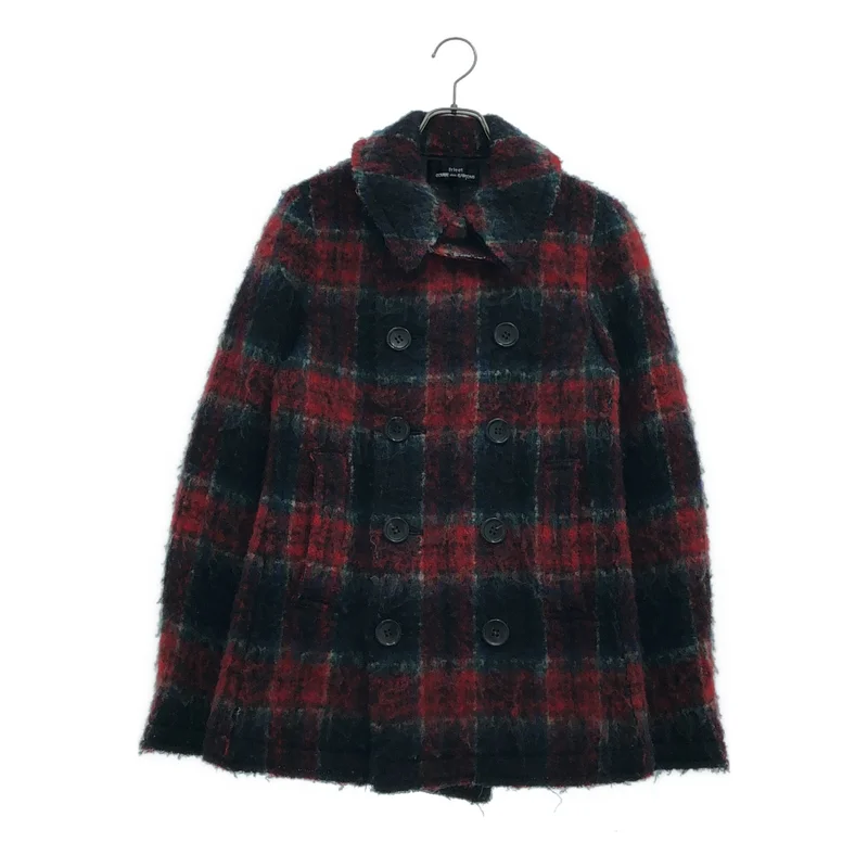 tricot COMME des GARCONS / トリココムデギャルソン | 2004AW | ウール チェック ジャケット TN-C034 | S | レディース