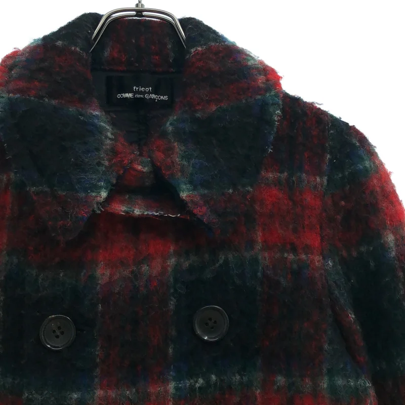 tricot COMME des GARCONS / トリココムデギャルソン | 2004AW | ウール チェック ジャケット TN-C034 | S | レディース