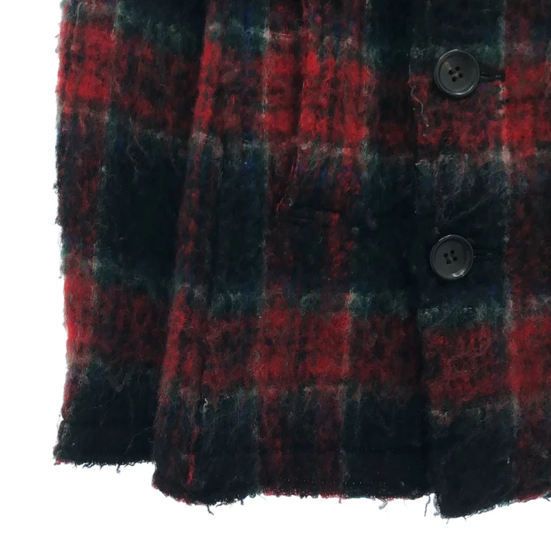 tricot COMME des GARCONS / トリココムデギャルソン | 2004AW | ウール チェック ジャケット TN-C034 | S | レディース