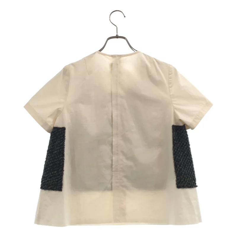 COMME des GARCONS / コムデギャルソン | 2014AW | コットン ウールドッキング シャツ | XS | レディース