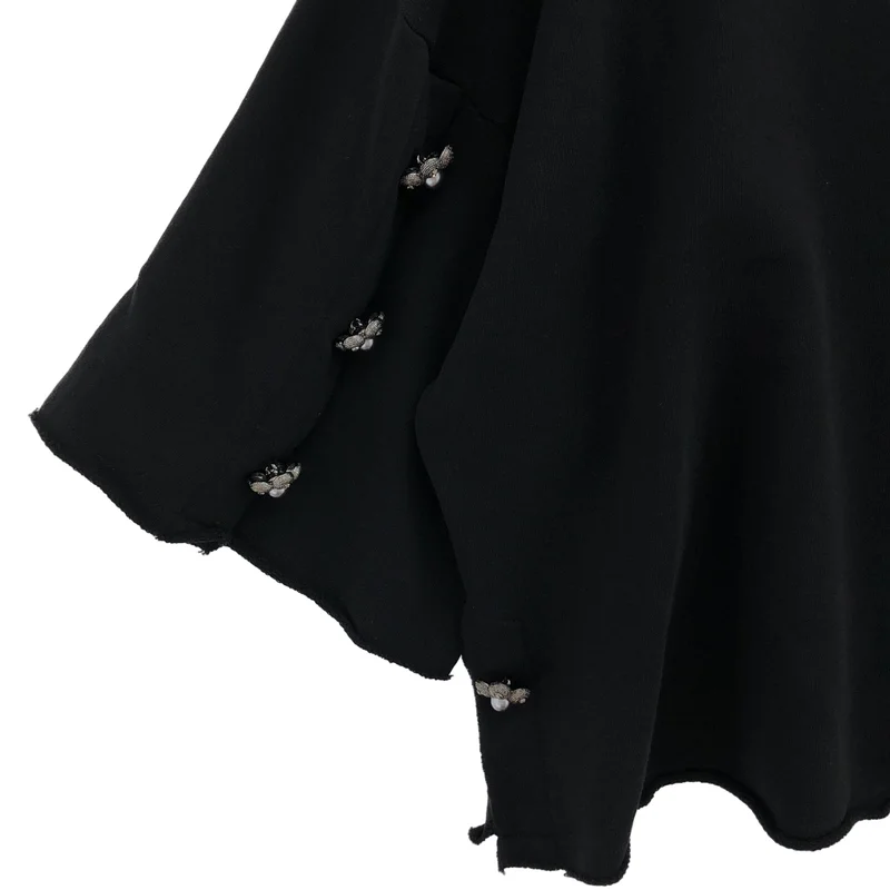 DOLCE＆GABBANA / ドルチェ＆ガッバーナ | カットオフ スウェット トップス | 40 | レディース
