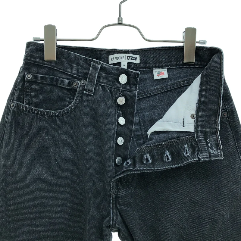 RE/DONE / リダン | × Ron Herman / 別注 Levi's 再構築 フレアデニムパンツ | 26 | レディース