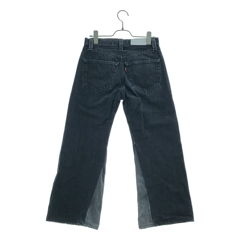 RE/DONE / リダン | × Ron Herman / 別注 Levi's 再構築 フレアデニムパンツ | 26 | レディース