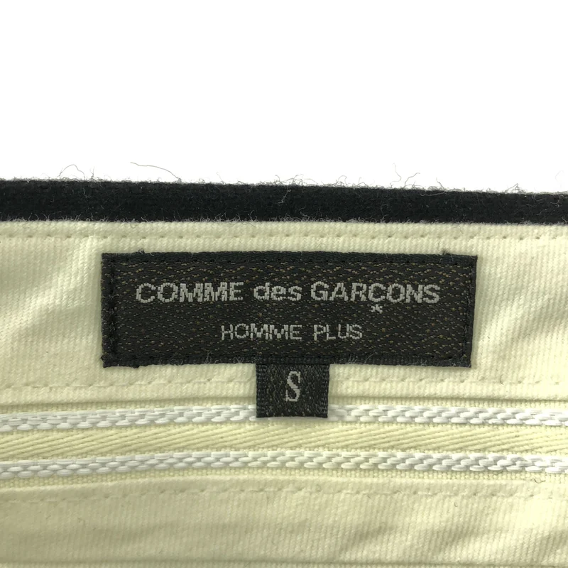 COMME des GARCONS HOMME PLUS / コムデギャルソンオムプリュス | 2025AW | ウール ポケットショーツ ワイドパンツ | S | メンズ