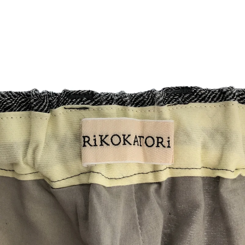 ERiKOKATORi / エリコカトリ | シルク ネップ リネン ワイドパンツ | F | レディース