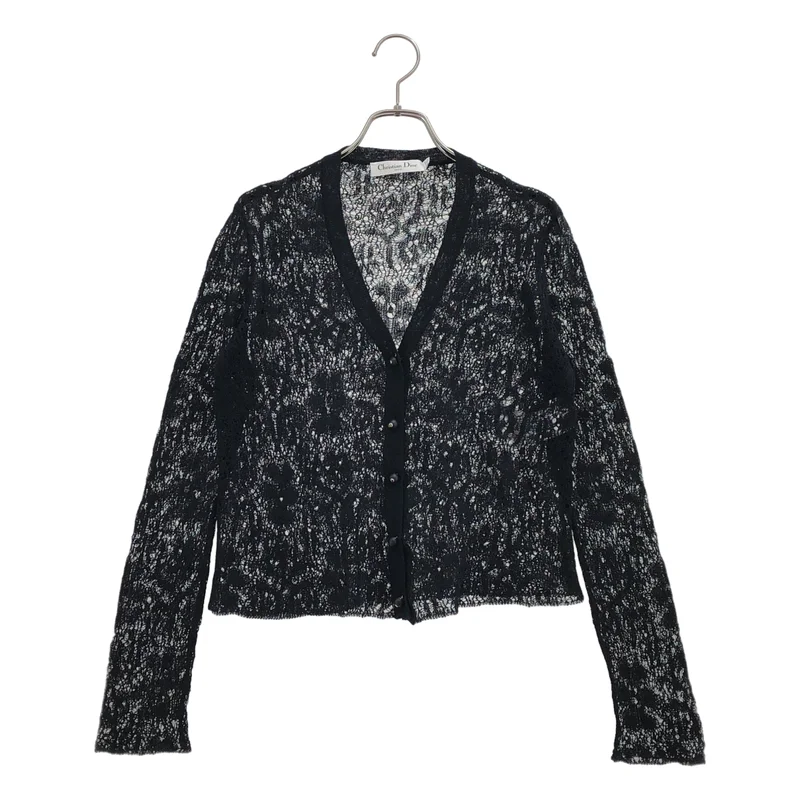 Christian Dior / クリスチャンディオール | レース カーディガン 424G01AM756 | 34 | レディース