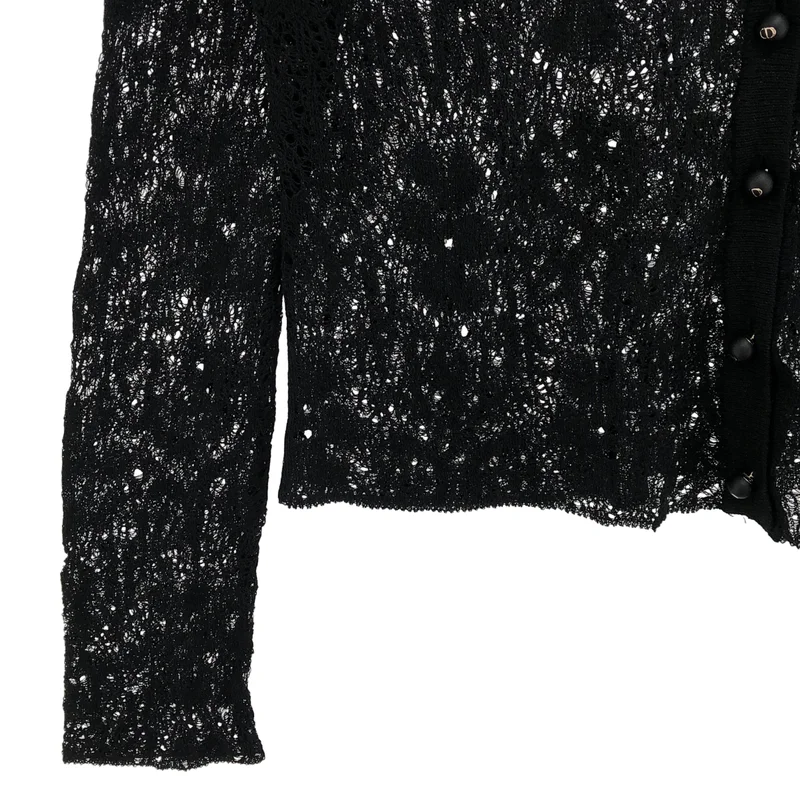 Christian Dior / クリスチャンディオール | レース カーディガン 424G01AM756 | 34 | レディース
