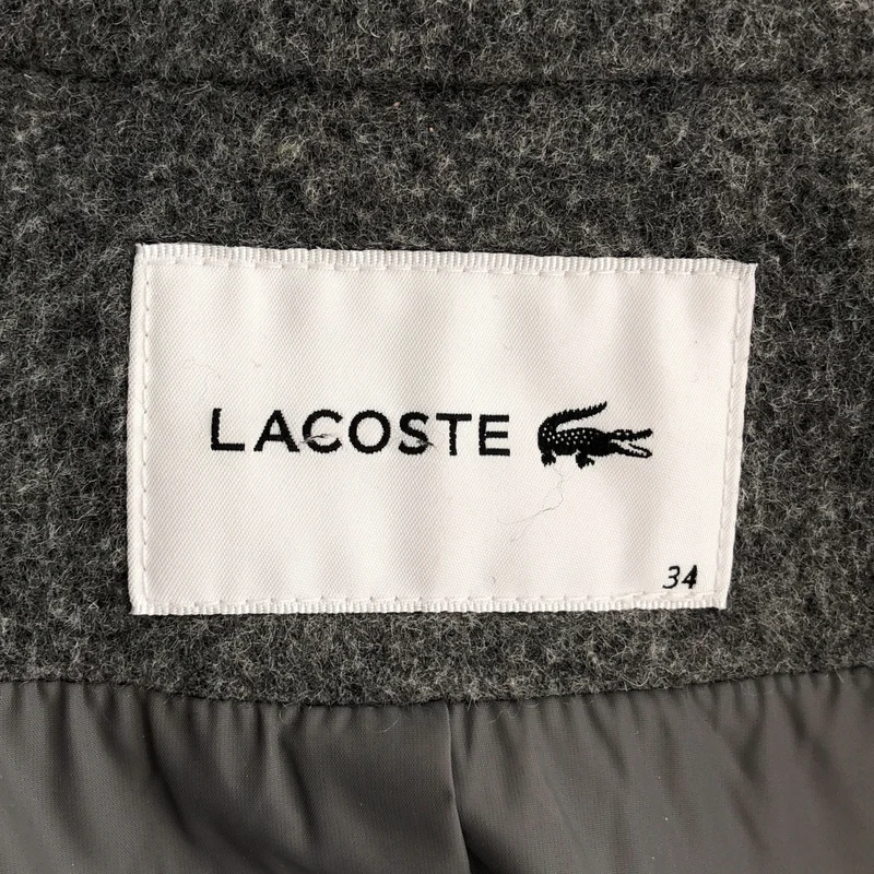 LACOSTE / ラコステ | フーデットハーフコート BF3266 | 34 | レディース