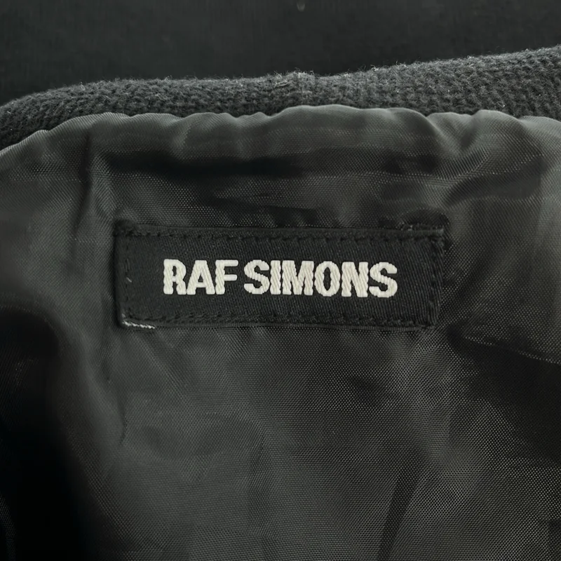 RAF SIMONS / ラフシモンズ | 2011AW | master craftsman hoodie / マスター クラフトマン プリント パーカー | 46 | メンズ