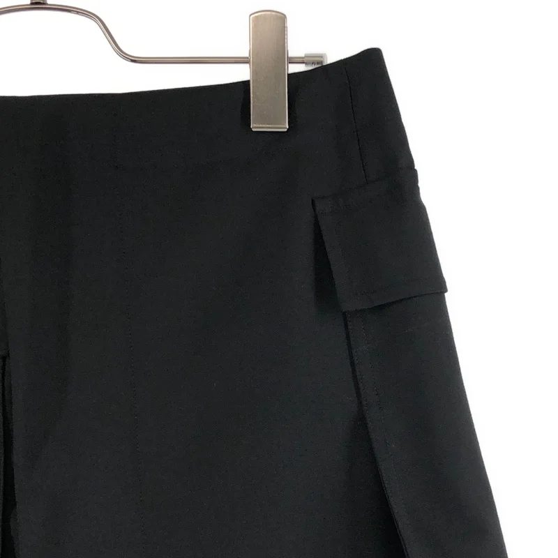sacai / サカイ | 2024SS | ウール混 トープ ペプラムスカート | 2 | レディース