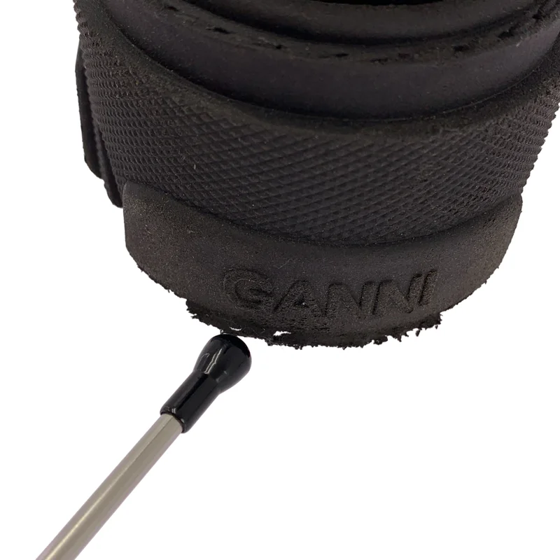 Ganni / ガニー | レザー バックロゴ チェルシーブーツ | 36 | レディース