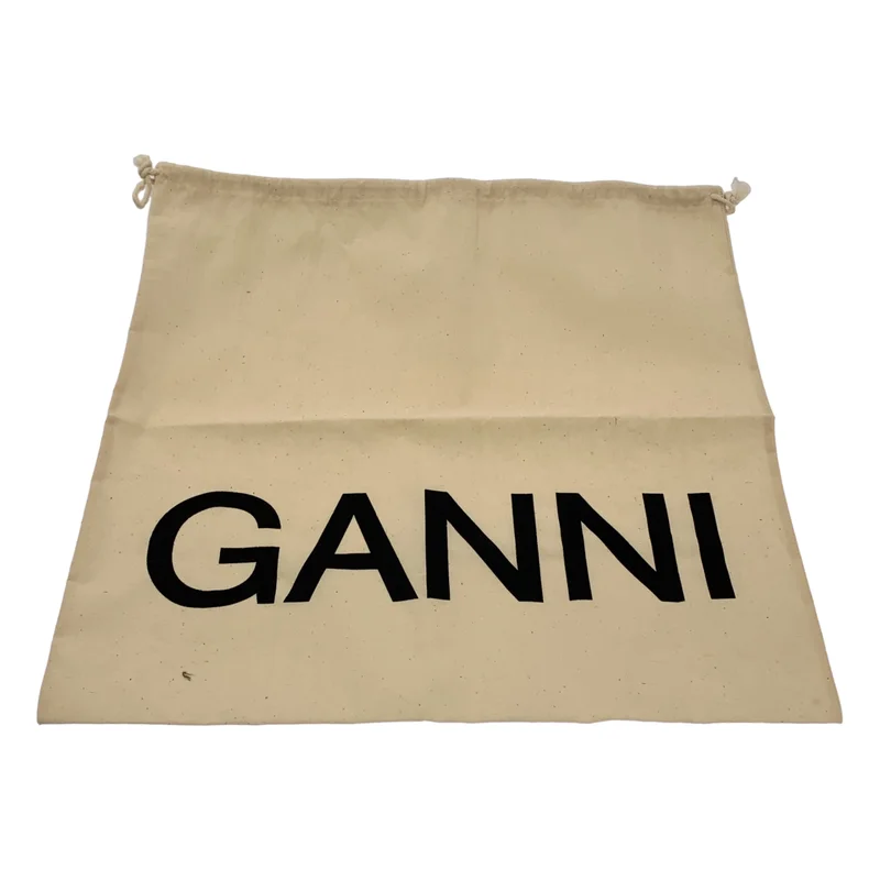 Ganni / ガニー | レザー バックロゴ チェルシーブーツ | 36 | レディース