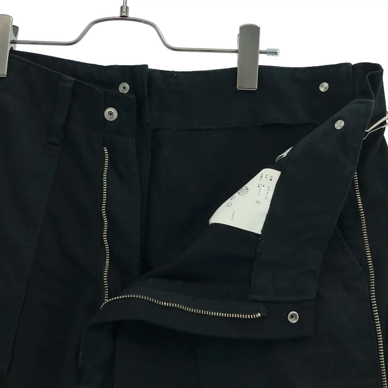 GANRYU / ガンリュウ | 2016AW | サイドジップ ショートパンツ | L | メンズ