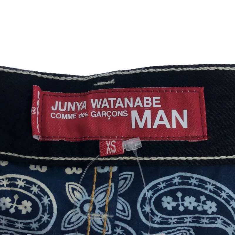 JUNYAWATANABE COMMEdesGARCONS MAN / ジュンヤワタナベマン | 2016SS | × Levi's / 再構築 ストレートデニムパンツ | XS | メンズ