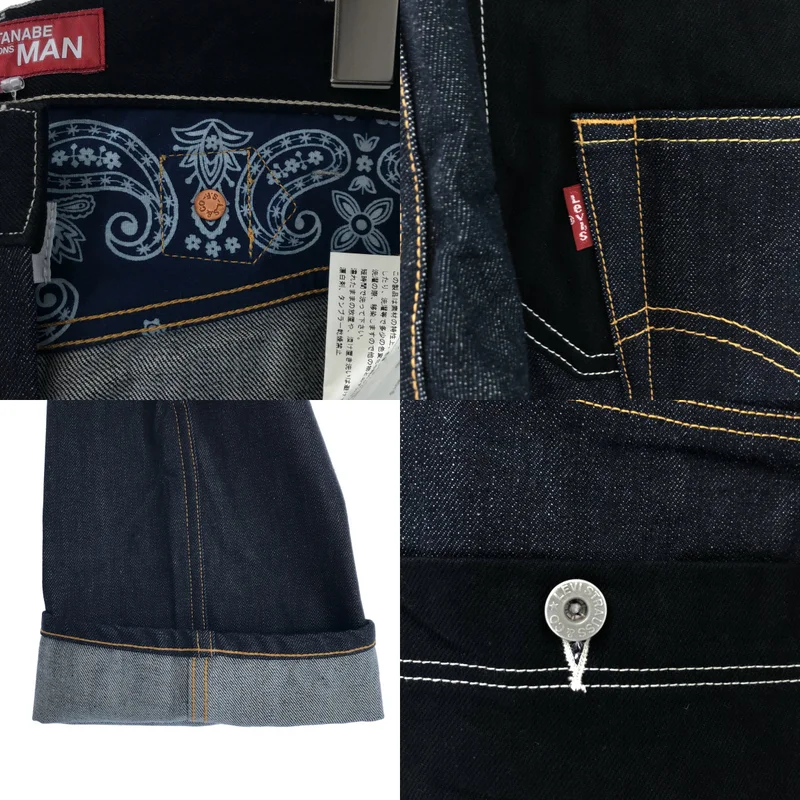 JUNYAWATANABE COMMEdesGARCONS MAN / ジュンヤワタナベマン | 2016SS | × Levi's / 再構築 ストレートデニムパンツ | XS | メンズ