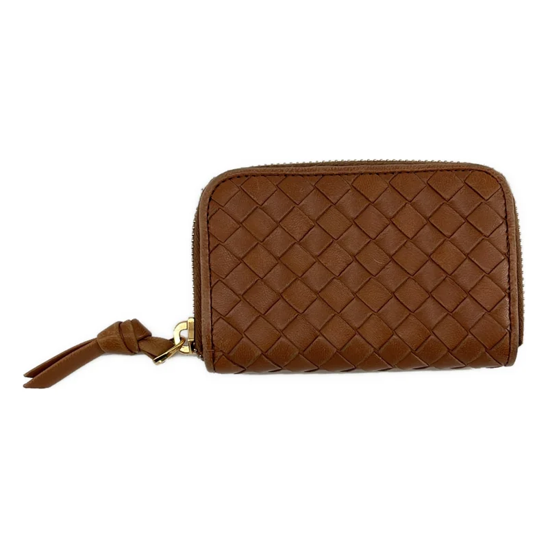 BOTTEGA VENETA / ボッテガヴェネタ | イントレチャート ラウンドジップ コインケース |