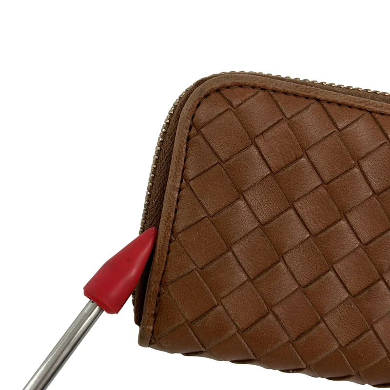 BOTTEGA VENETA / ボッテガヴェネタ | イントレチャート ラウンドジップ コインケース |