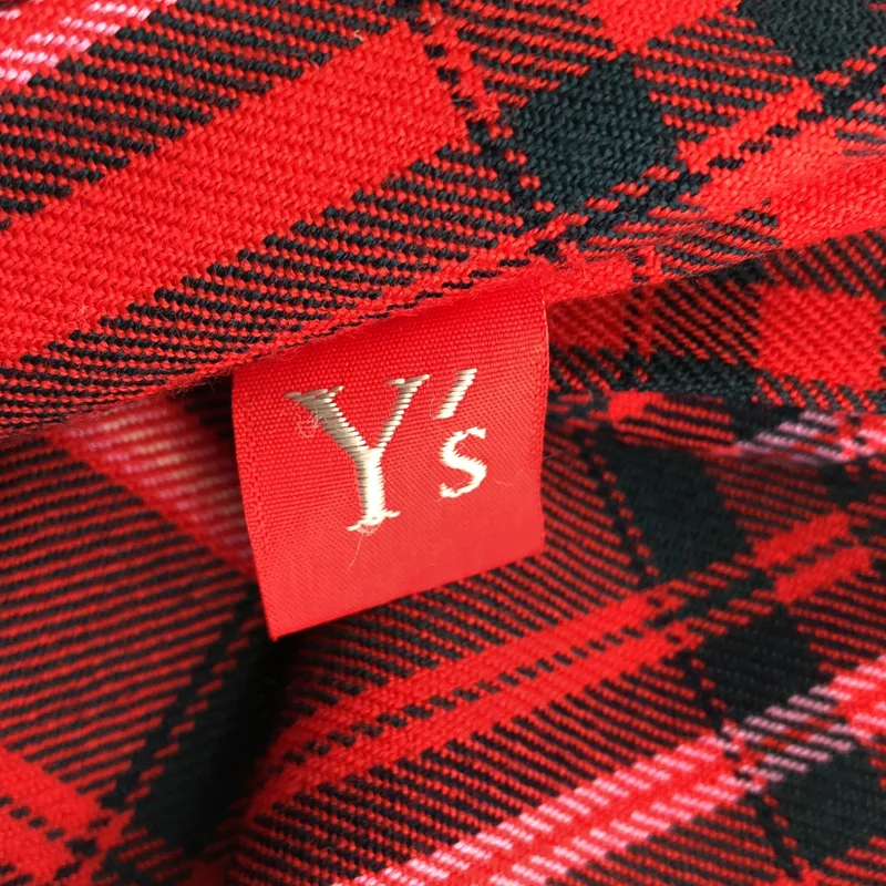 Y's / ワイズヨウジヤマモト | チェック プリーツ スカート YB-S57-551 | 1 | レディース