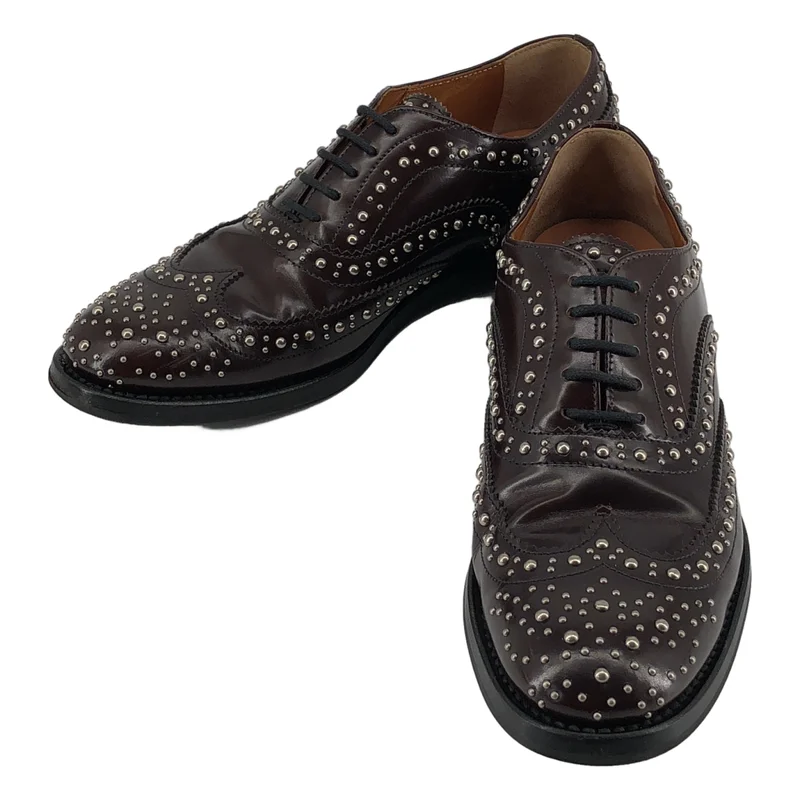 Church's / チャーチ | BURWOOD MET バーウッド スタッズ ウイングチップシューズ | 37 | レディース