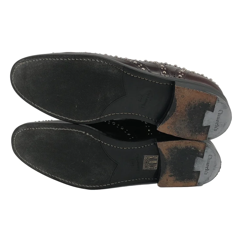 Church's / チャーチ | BURWOOD MET バーウッド スタッズ ウイングチップシューズ | 37 | レディース