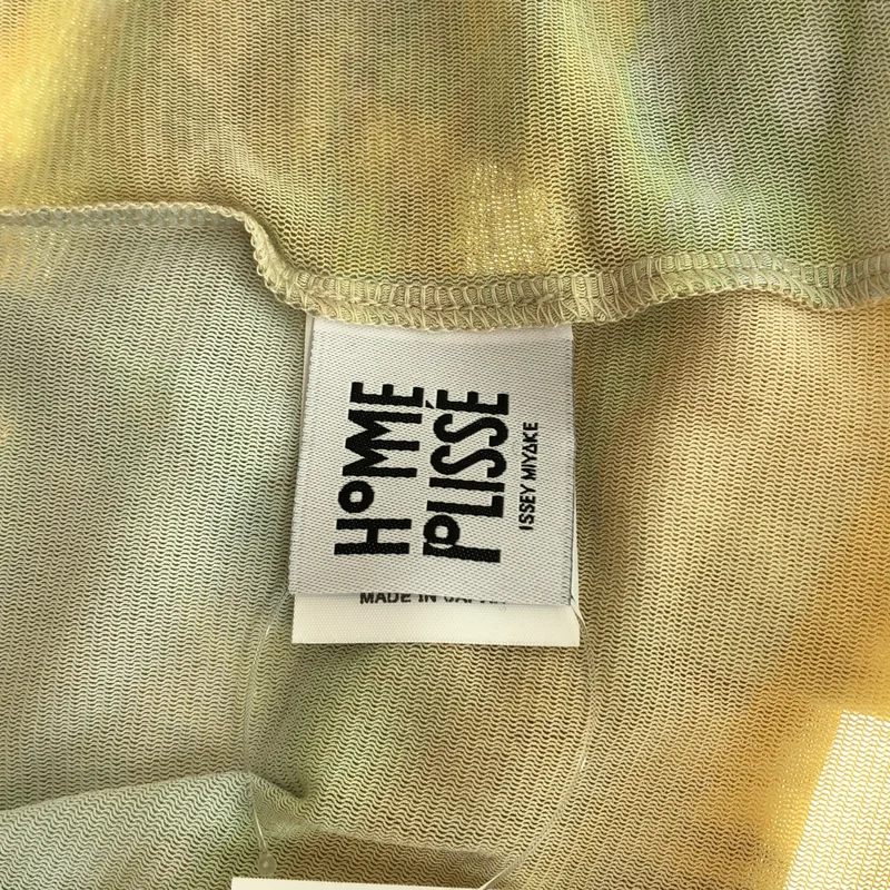 HOMME PLISSE ISSEY MIYAKE / オムプリッセイッセイミヤケ | 2025AW | AGATE SHEER 総柄プリント シアーカットソー | 3 | メンズ